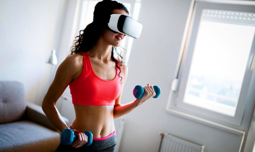VR fitness experience
